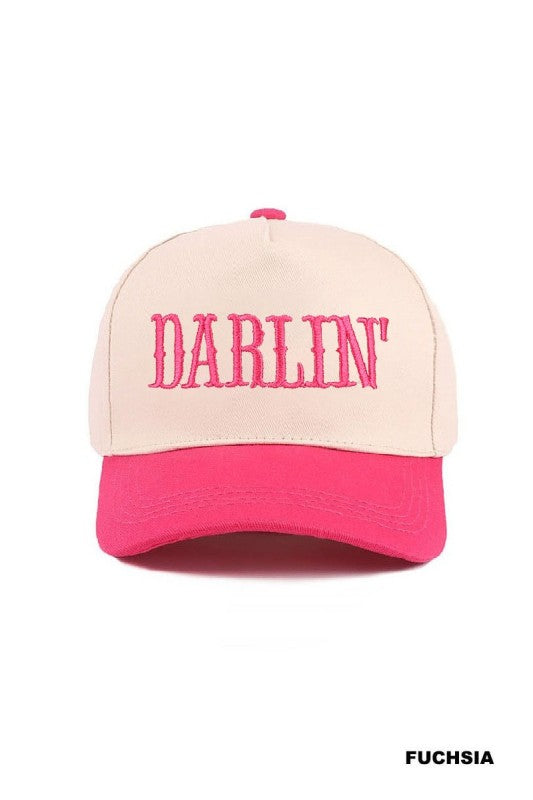 DARLIN’ Two Tone Canvas/Cotton Hat