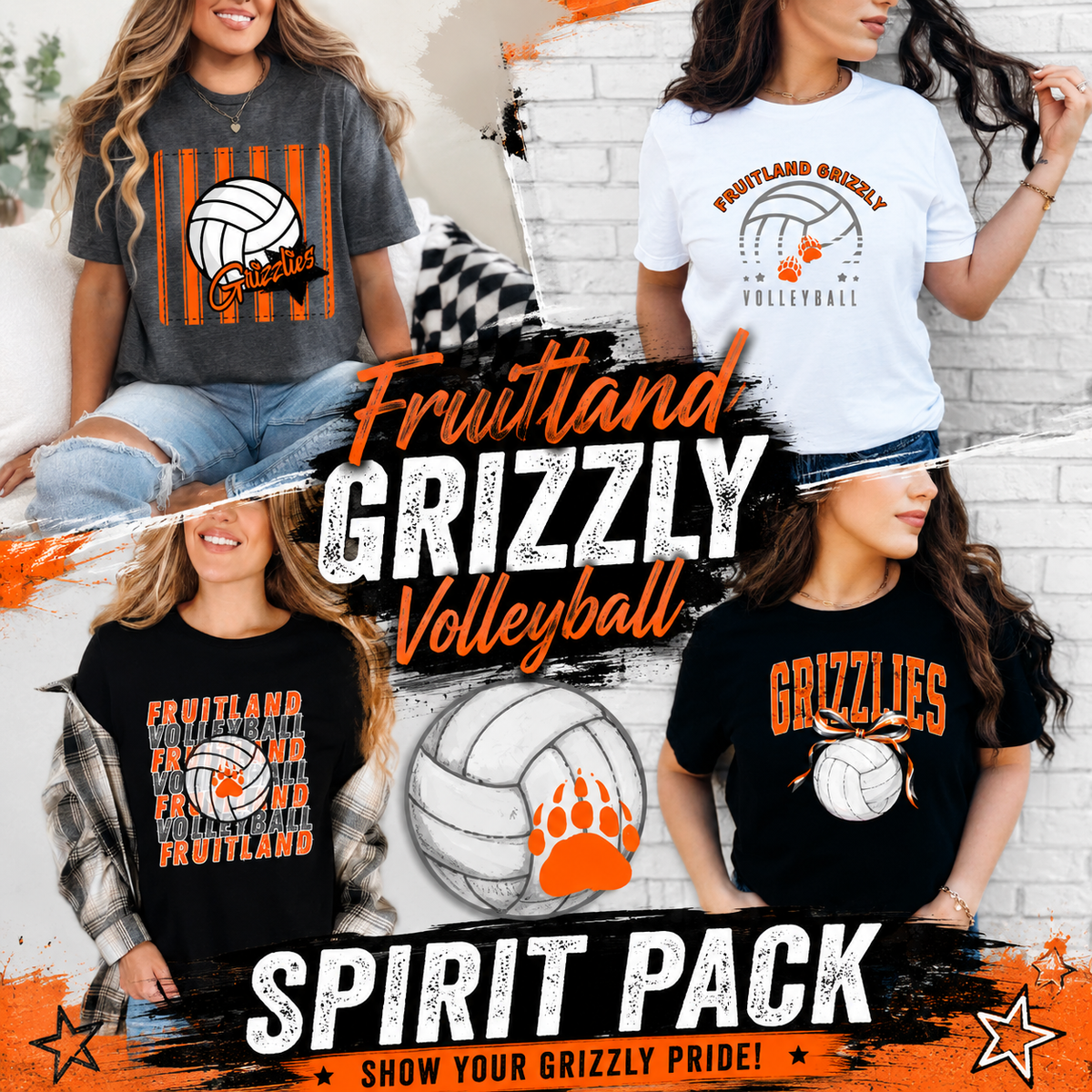 FMS Volleyball Spirit Pack
