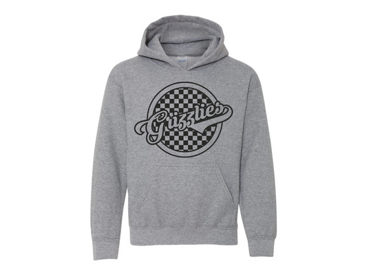 Youth Go Grizzly Hooded Sweatshirt