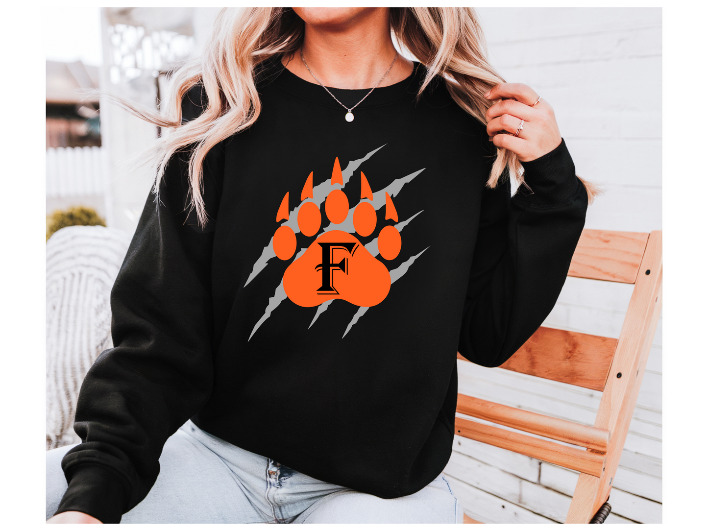 Adult Grizzly Claw Crewneck