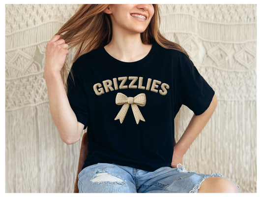 Youth Grizzly Faux Crochet