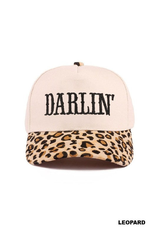 DARLIN’ Two Tone Canvas/Cotton Hat