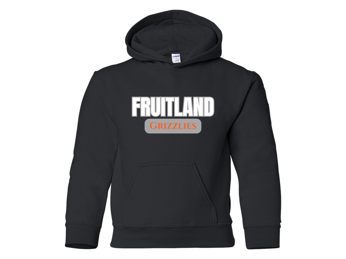 Youth Fruitland Grizzly Block Hoodie