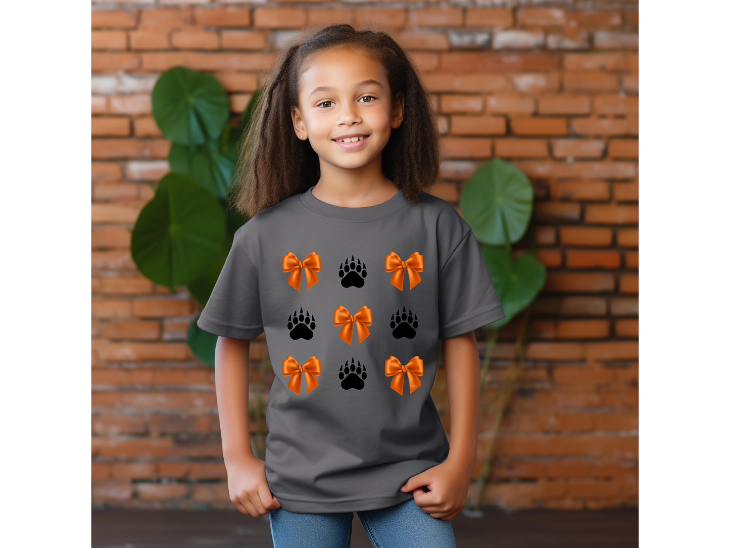 Youth Bows and Black Paw