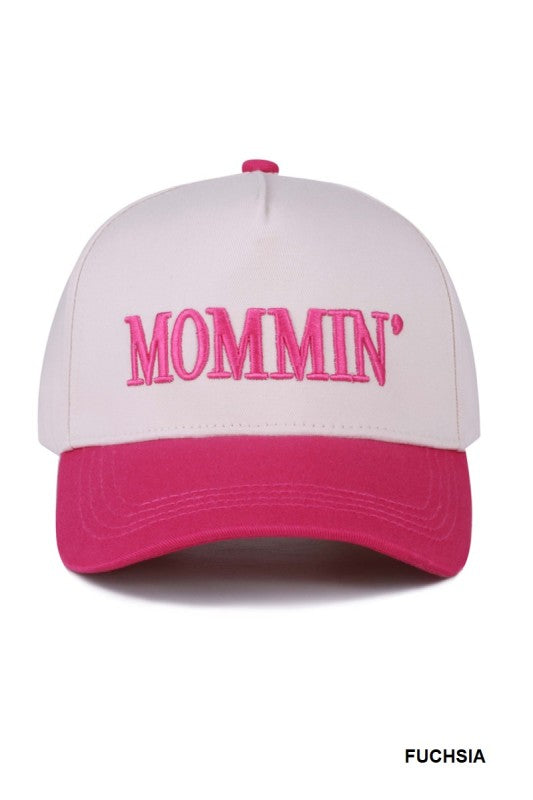 MOMMIN’ Two Tone Canvas/Cotton Hat