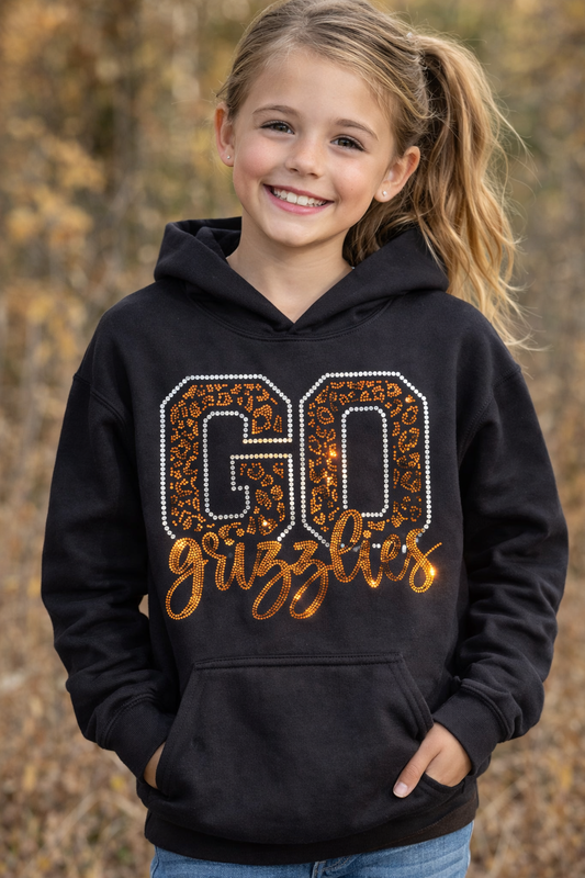 Go Grizzly Leopard Youth T-Shirt/Sweatshirt