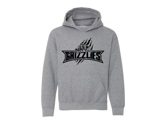 Youth Grizzly Claw New Hooded Sweatshirt