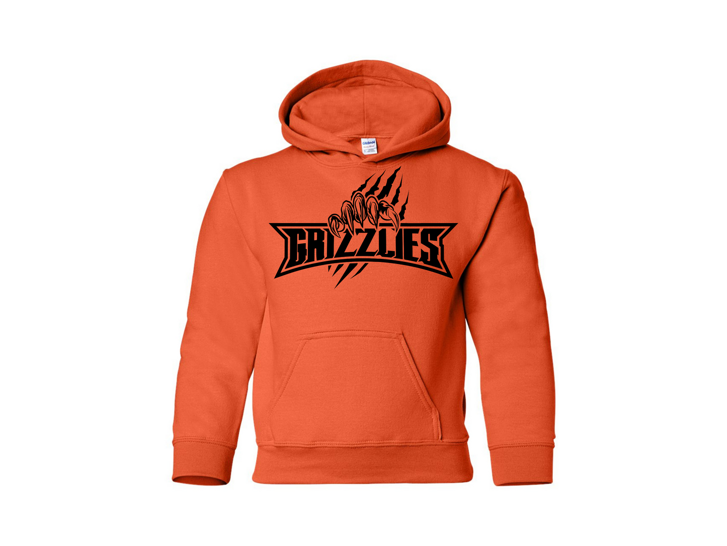 Youth Grizzly Claw New Hooded Sweatshirt