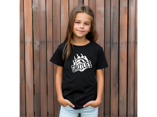 Youth Grizzly Roar White