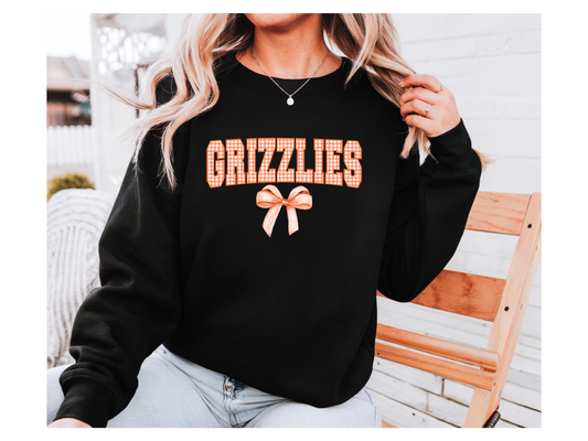 Adult Grizzly Bow Crewneck