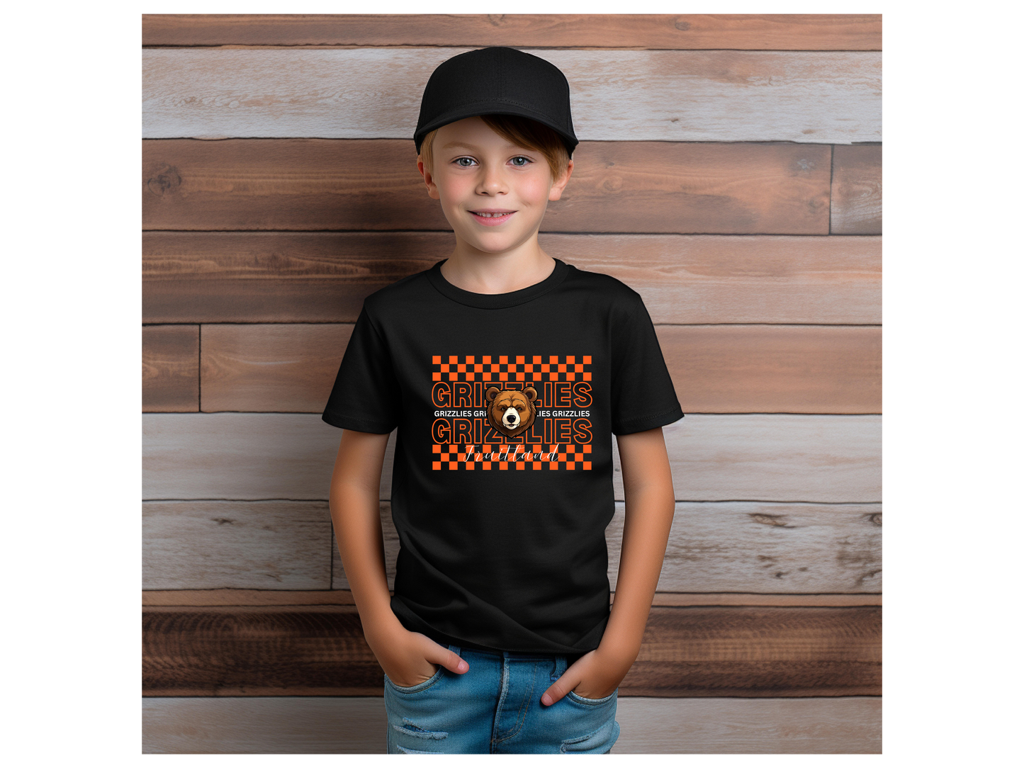 Youth Grizzly Checkered